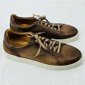 Magnanni 23 Brown Leather Sneakers